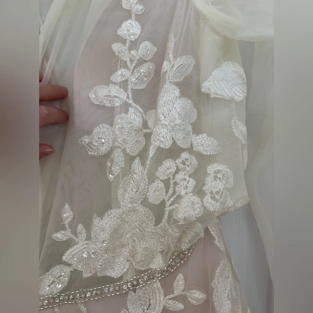 Ivory Wedding Dress by Galina Signature - Picture 11 of 17